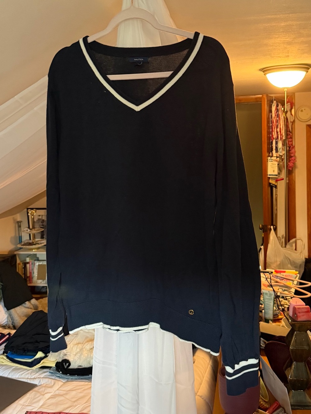 Navy Nautica Sweater
